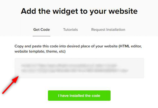 Copy the HTML code of your pop-up window