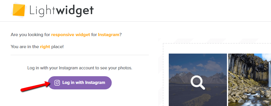 ako vložiť instagram na web