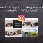 How to link your Instagram with website in Webnode?