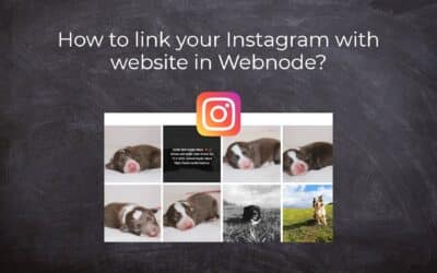How to link your Instagram with website in Webnode?