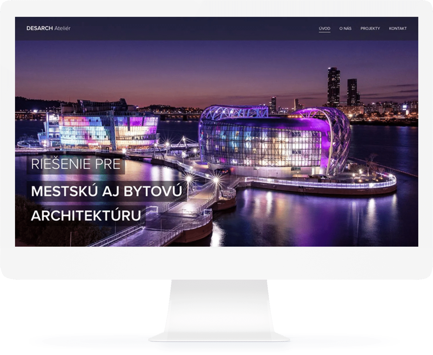 Šablóna: Architektonické štúdio - kliknutím prejdite na ofiko web