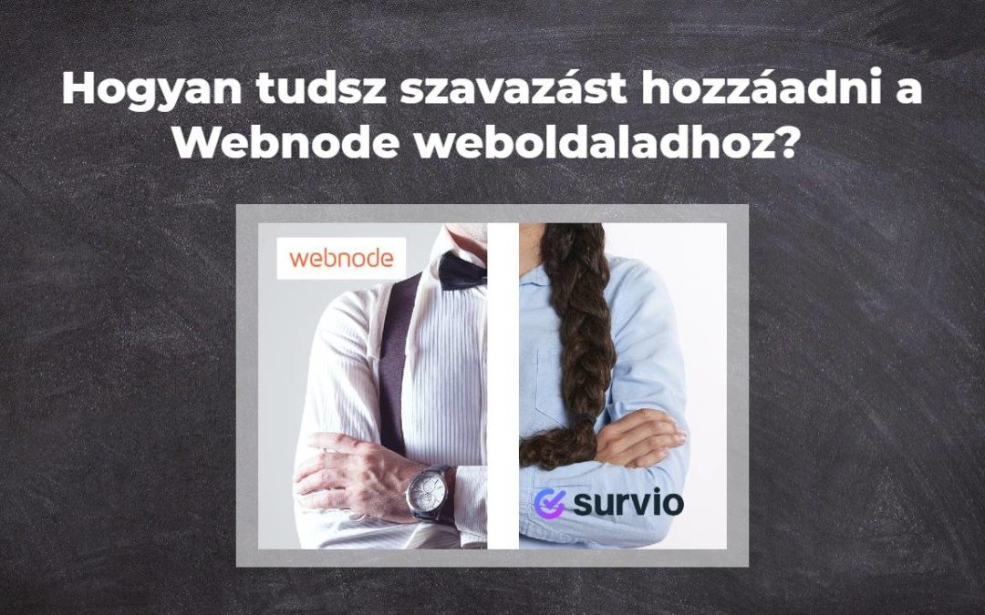 Hogyan tudsz szavazást hozzáadni a Webnode weboldaladhoz?