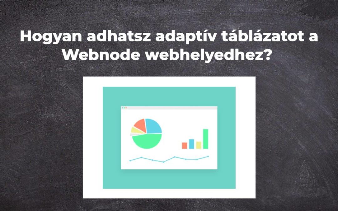 Hogyan adhatsz adaptív táblázatot a Webnode webhelyedhez?