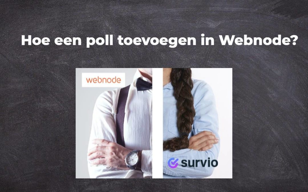 Hoe een poll toevoegen in Webnode?