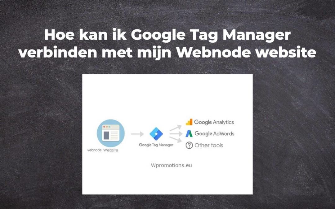 Hoe kan ik Google Tag Manager verbinden met mijn Webnode website