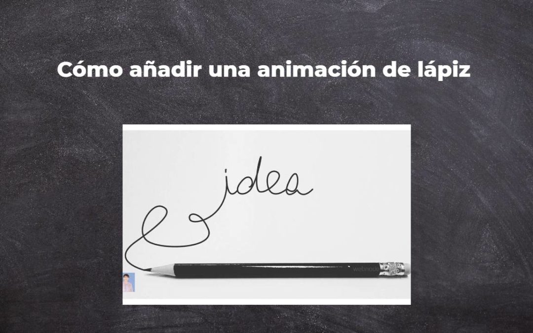 Cómo añadir una animación de lápiz (que escribe y borra) a una página web o tienda online en WEBNODE