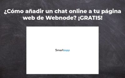 ¿Cómo añadir un chat online a tu página web de Webnode? ¡GRATIS!