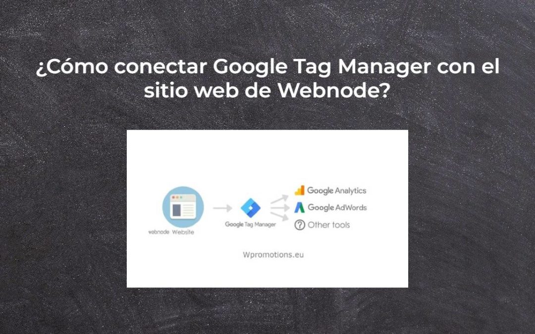 ¿Cómo conectar Google Tag Manager con el sitio web de Webnode?