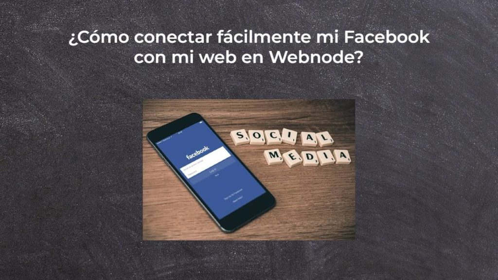 ¿Cómo conectar fácilmente mi Facebook con mi web en Webnode?