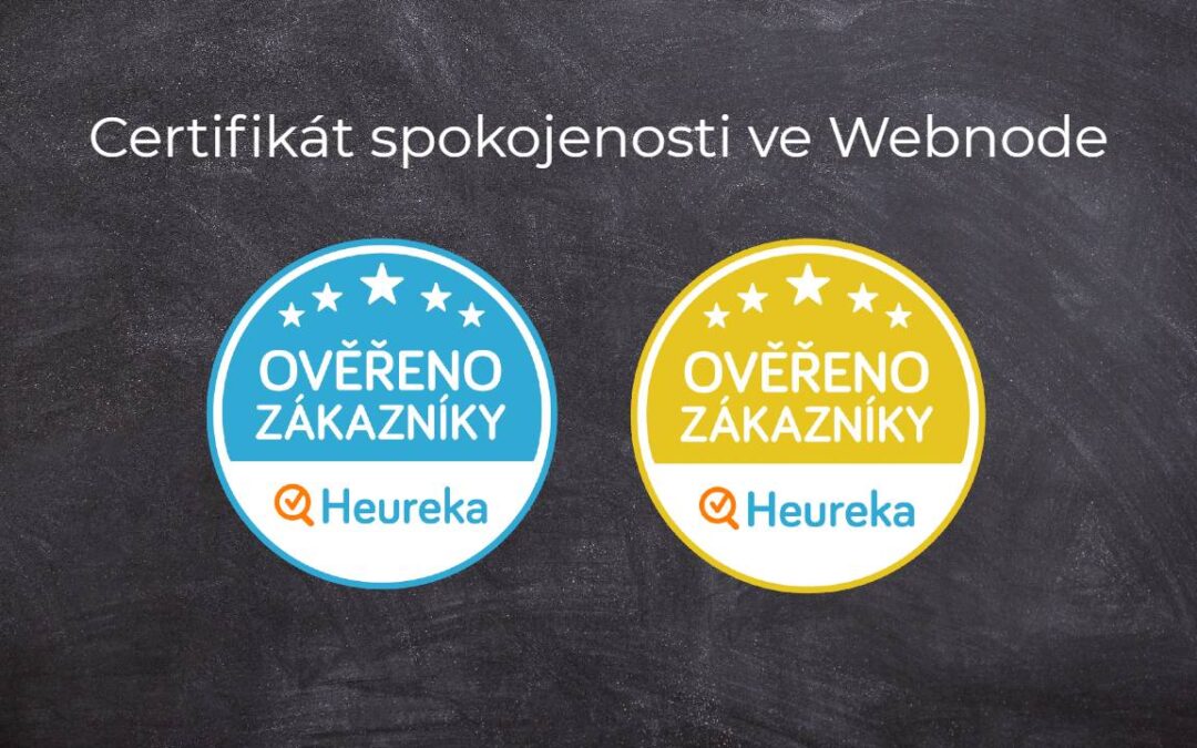 Jak přidat certifikát “Ověřeno zákazníky” ve Webnode?