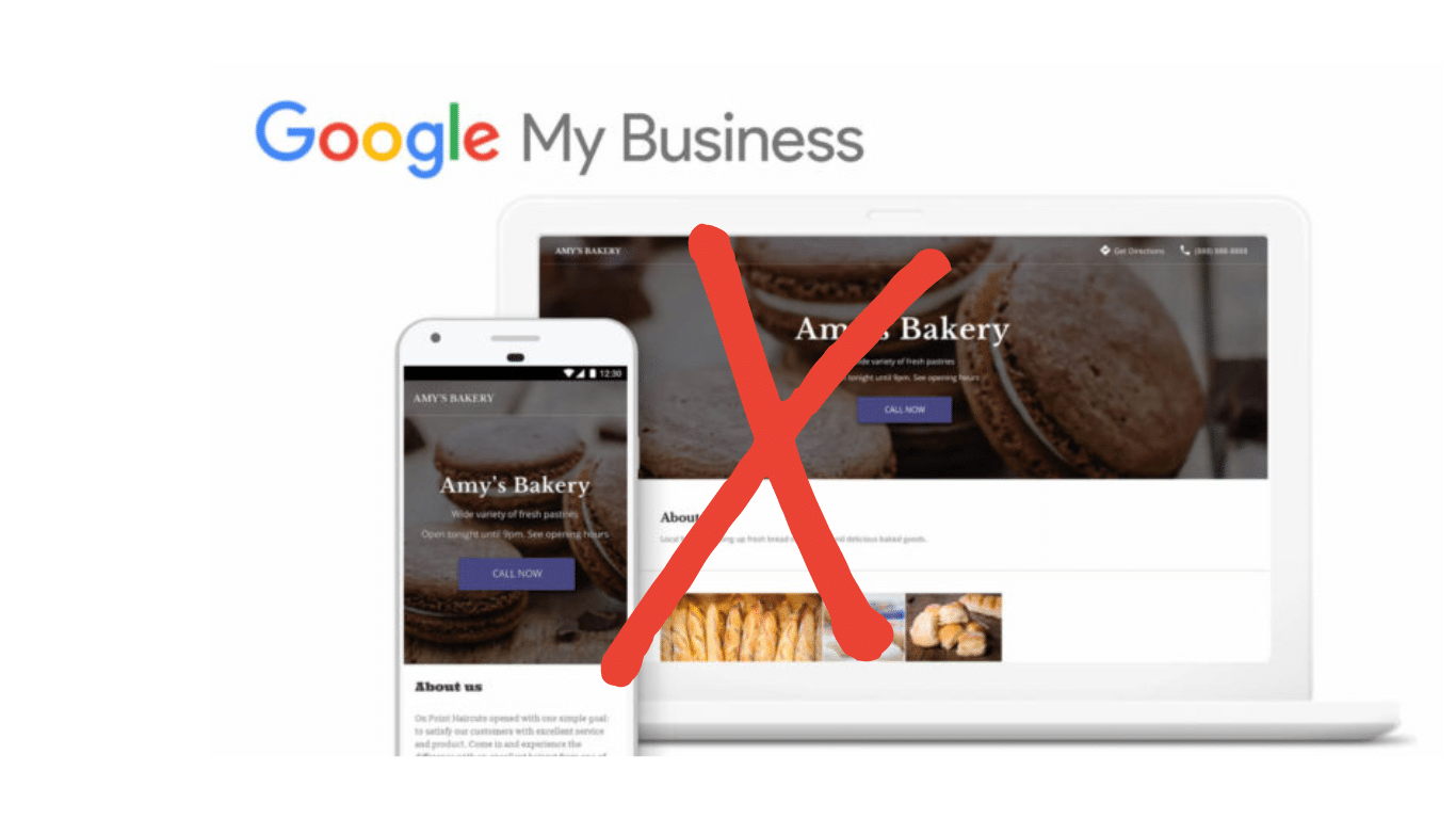 Google Business Sites končia