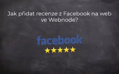 Jak přidat recenze z Facebook na web ve Webnode?