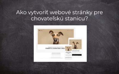 Ako vytvoriť webové stránky pre chovateľskú stanicu?