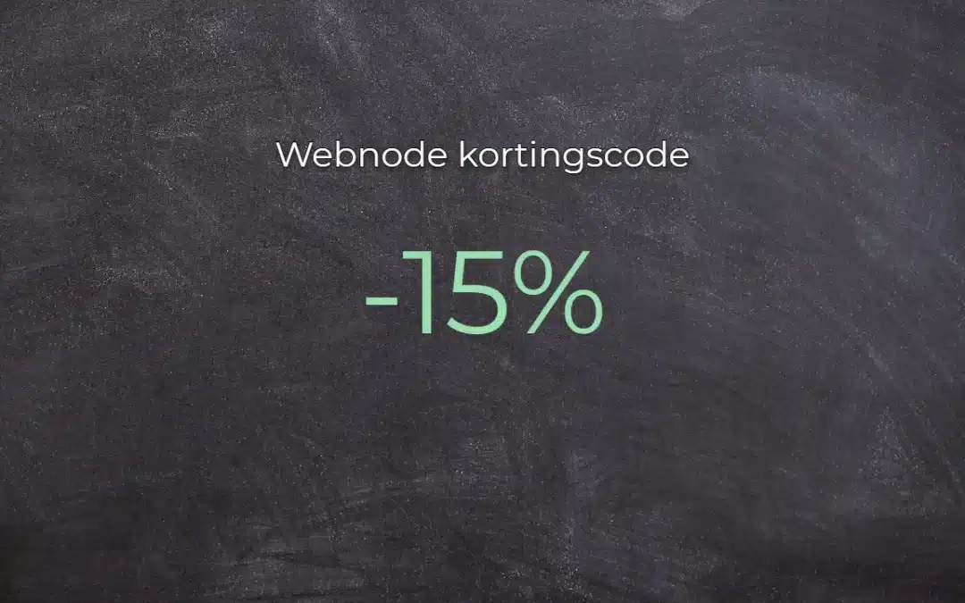 Webnode kortingscode 2026 – Ontvang vandaag 15% korting op het Premium-pakket