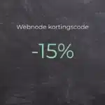 Webnode kortingscode