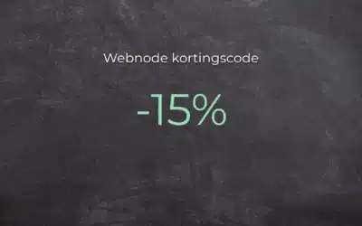 Webnode kortingscode 2026 – Ontvang vandaag 15% korting op het Premium-pakket
